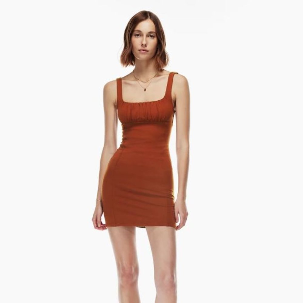 NWT Wilfred Free Orbit Dress - Rich Copper